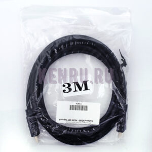 Кабель HDMI - HDMI 3М Черный