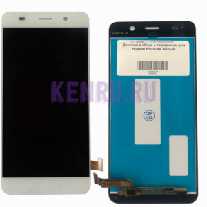 Дисплей для Huawei Honor 4A в сборе с тачскрином Белый
