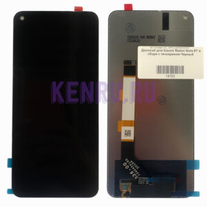 Дисплей для Xiaomi Redmi Note 9T в сборе с тачскрином Черный
