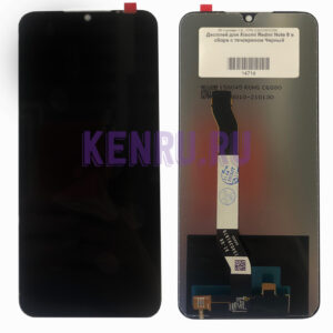 Дисплей для Xiaomi Redmi Note 8 Note 8 2021 в сборе с тачскрином Черный
