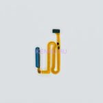 Шлейф для Samsung Galaxy M12 A12 A12 Nacho M127F A125F A127F сканер отпечатка пальцев Синий