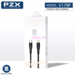 PZX V179P Кабель Type-C - Lightning 18W 1m Белый