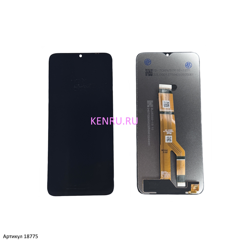 Дисплей для Huawei Honor X6b JDY-LX1 JDY-LX2 в сборе с тачскрином Черный - OR